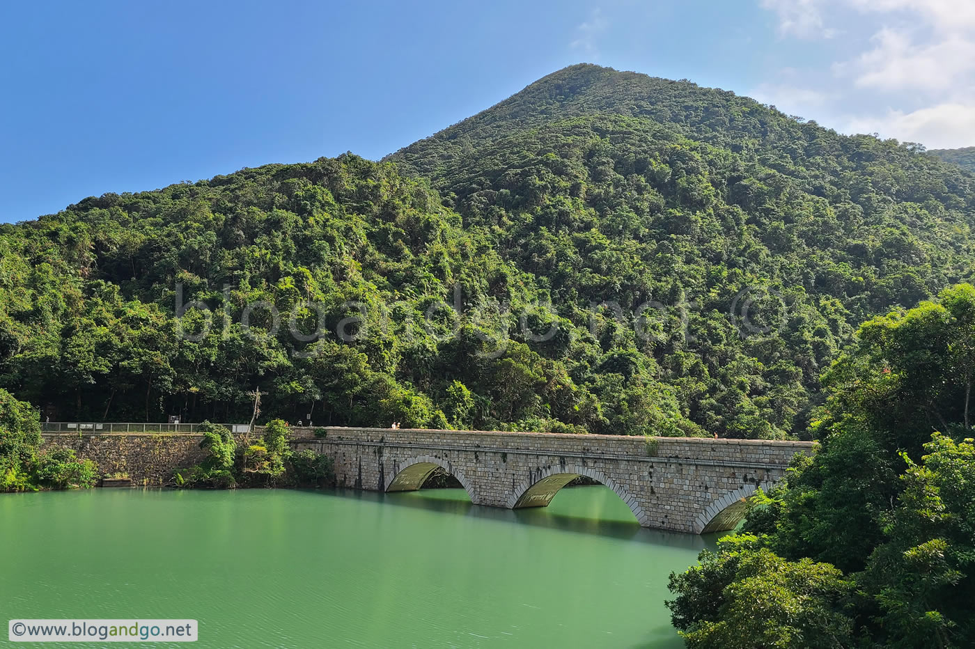 Tai Tam Waterworks Heritage Trail - Tai Tam Tuk Reservoir Masonry Bridge